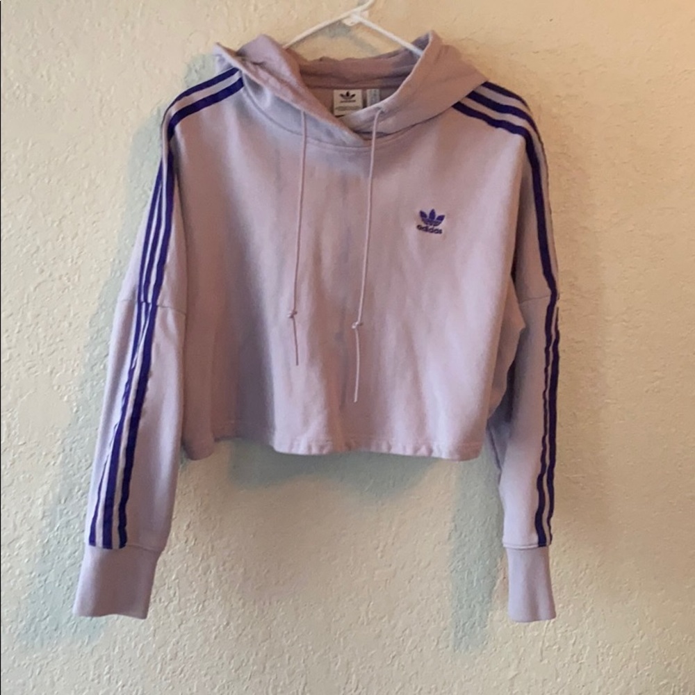 Adidas cropped hoodie